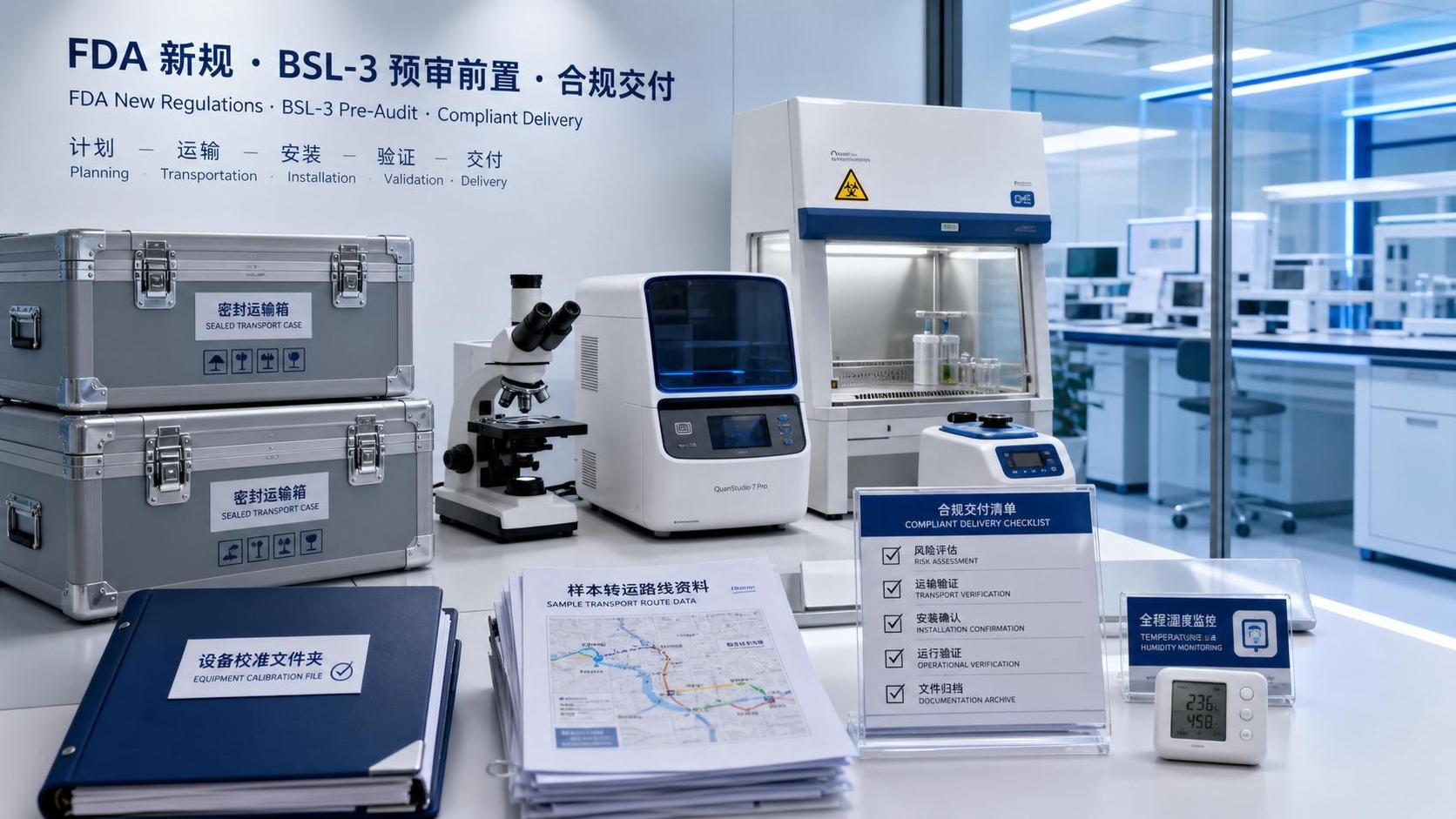 FDA更新实验室搬迁指引，BSL-3预审前置