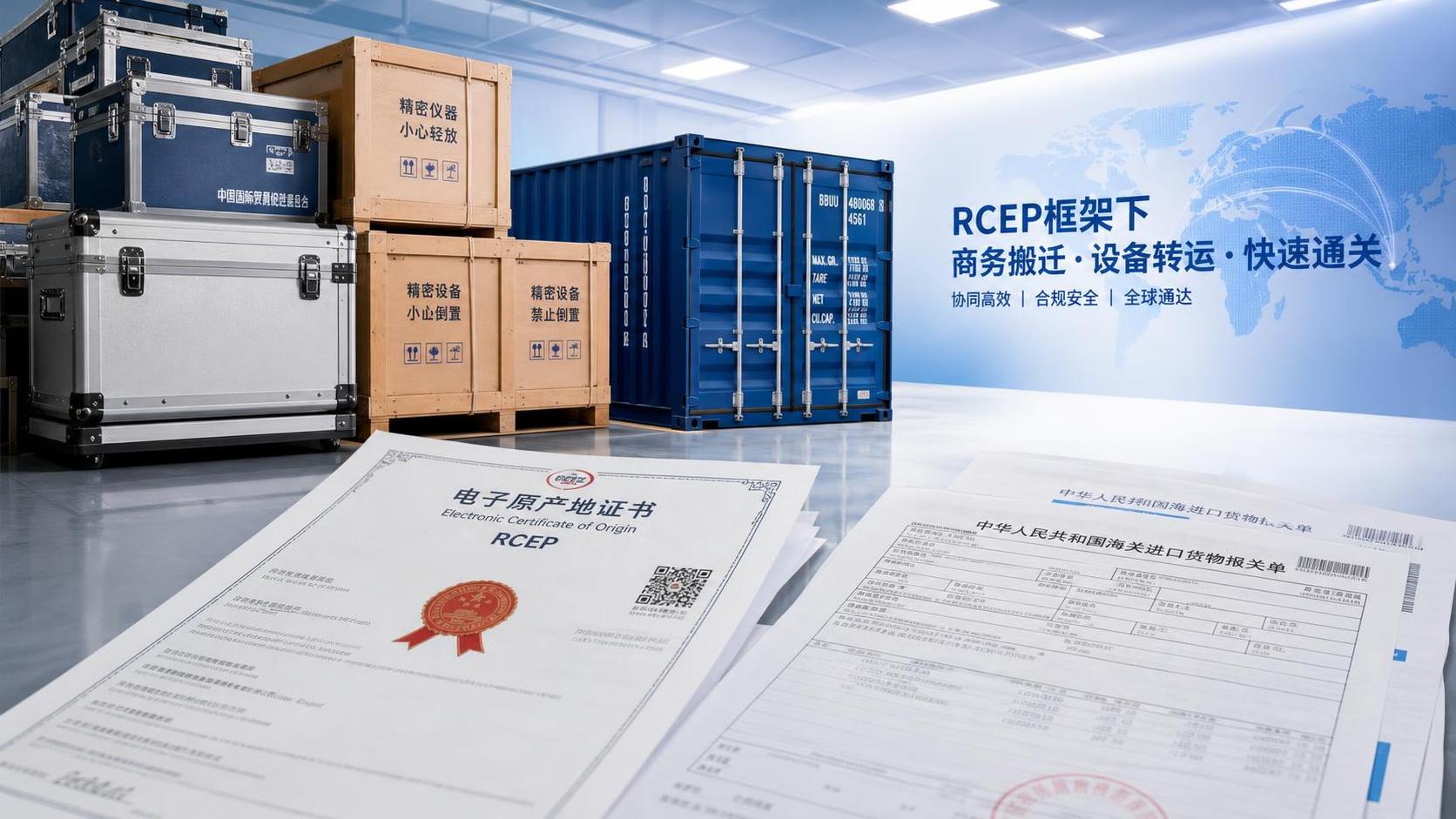 RCEP将商务搬迁服务纳入快速通关通道