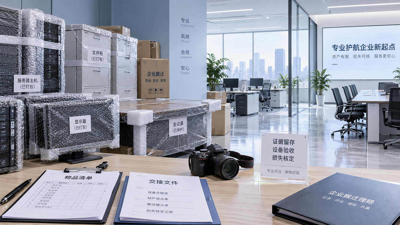 企业搬迁物品损坏后应如何理赔？