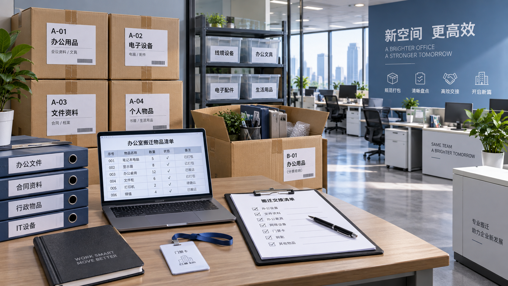 办公室搬完发现少件怎么办？