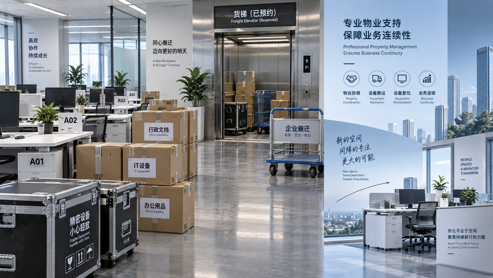 企业搬迁可以安排在周末施工吗？