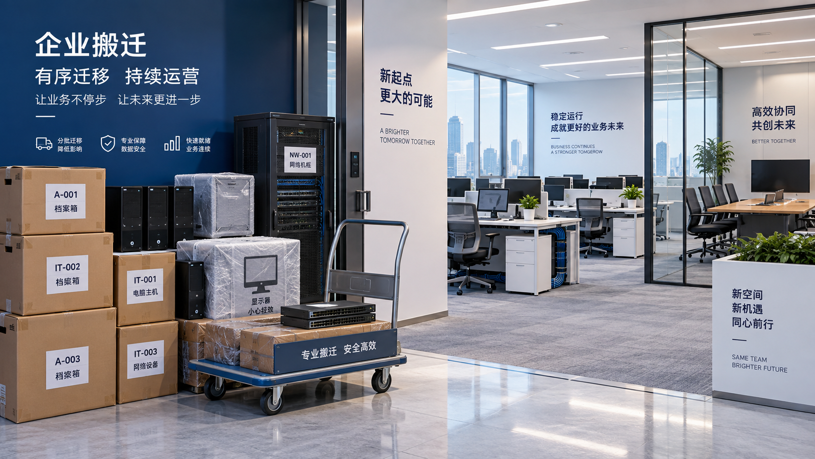 企业搬迁一次搬完还是分批搬更合适？
