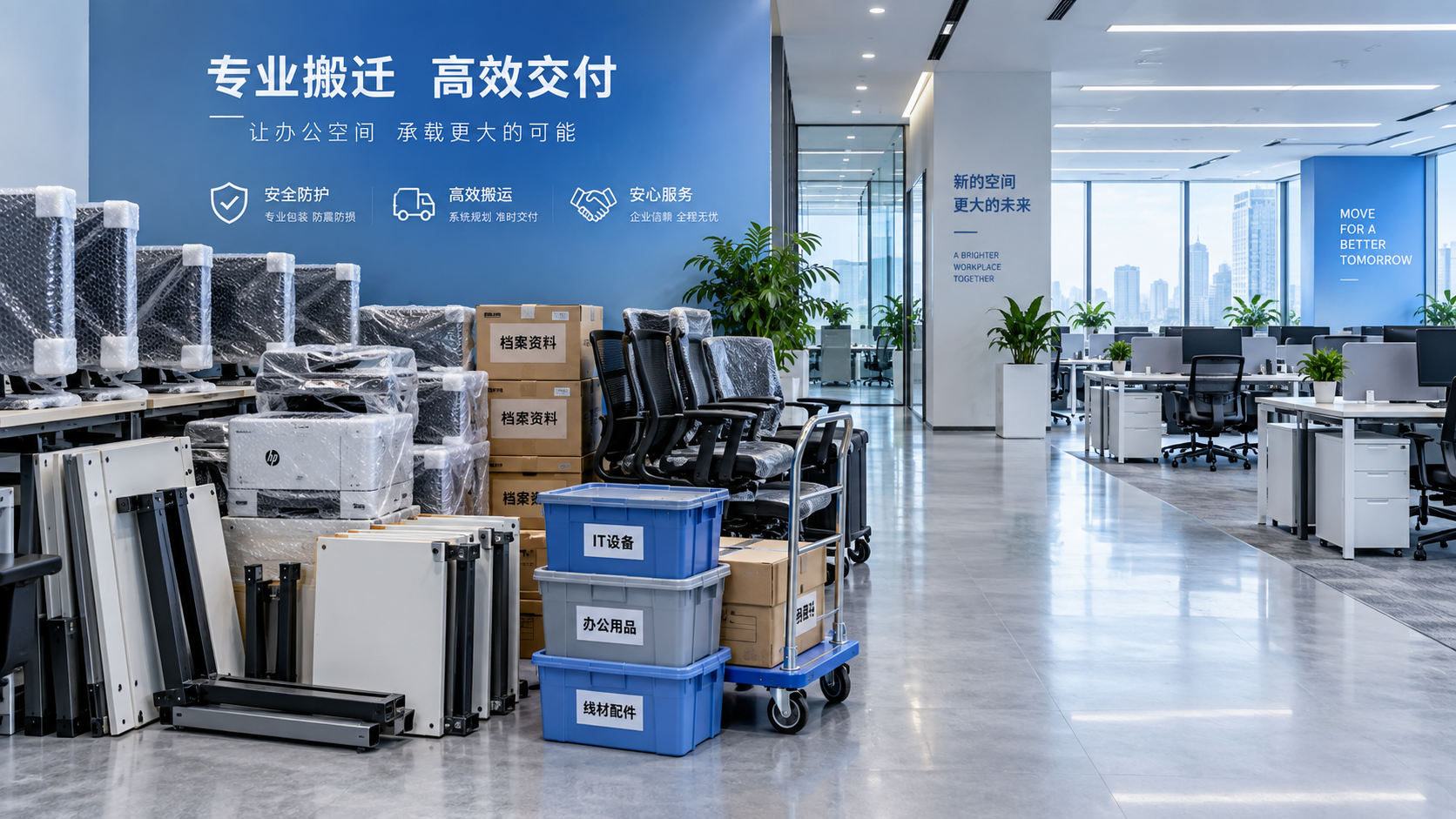 办公室搬迁怎么选靠谱的搬迁公司？