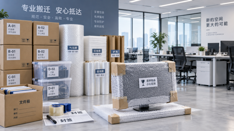 南京搬家公司是否提供打包材料