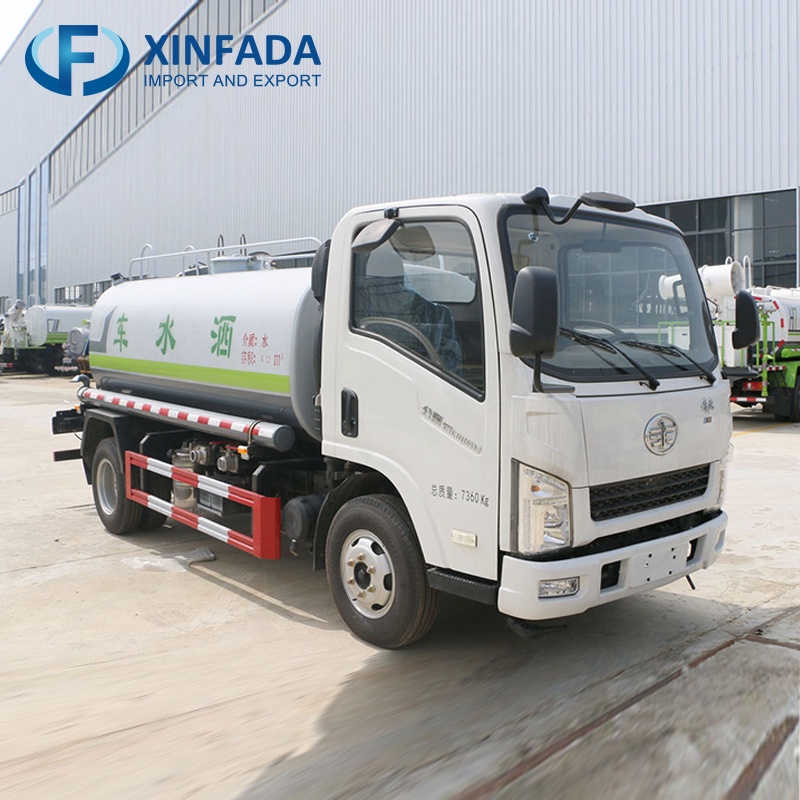 FAW Jiefang 130HP 4x2 Drive Water Sprinkler Truck