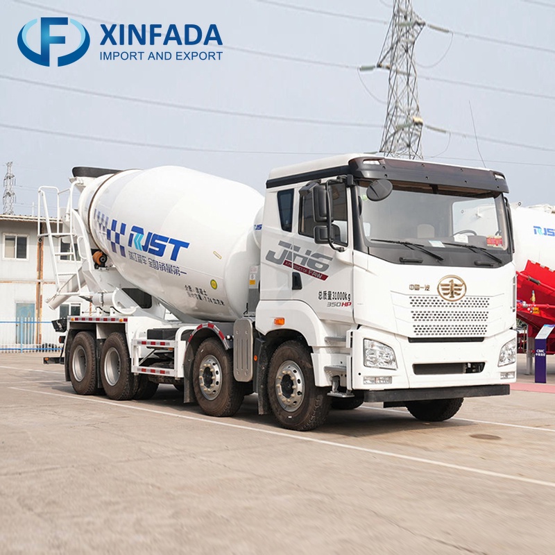 Qingdao Jiefang JH6 Concrete Mixer Truck