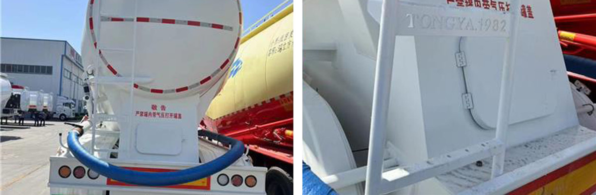 40m³/50m³ Cement Bulk Tanker Trailers
