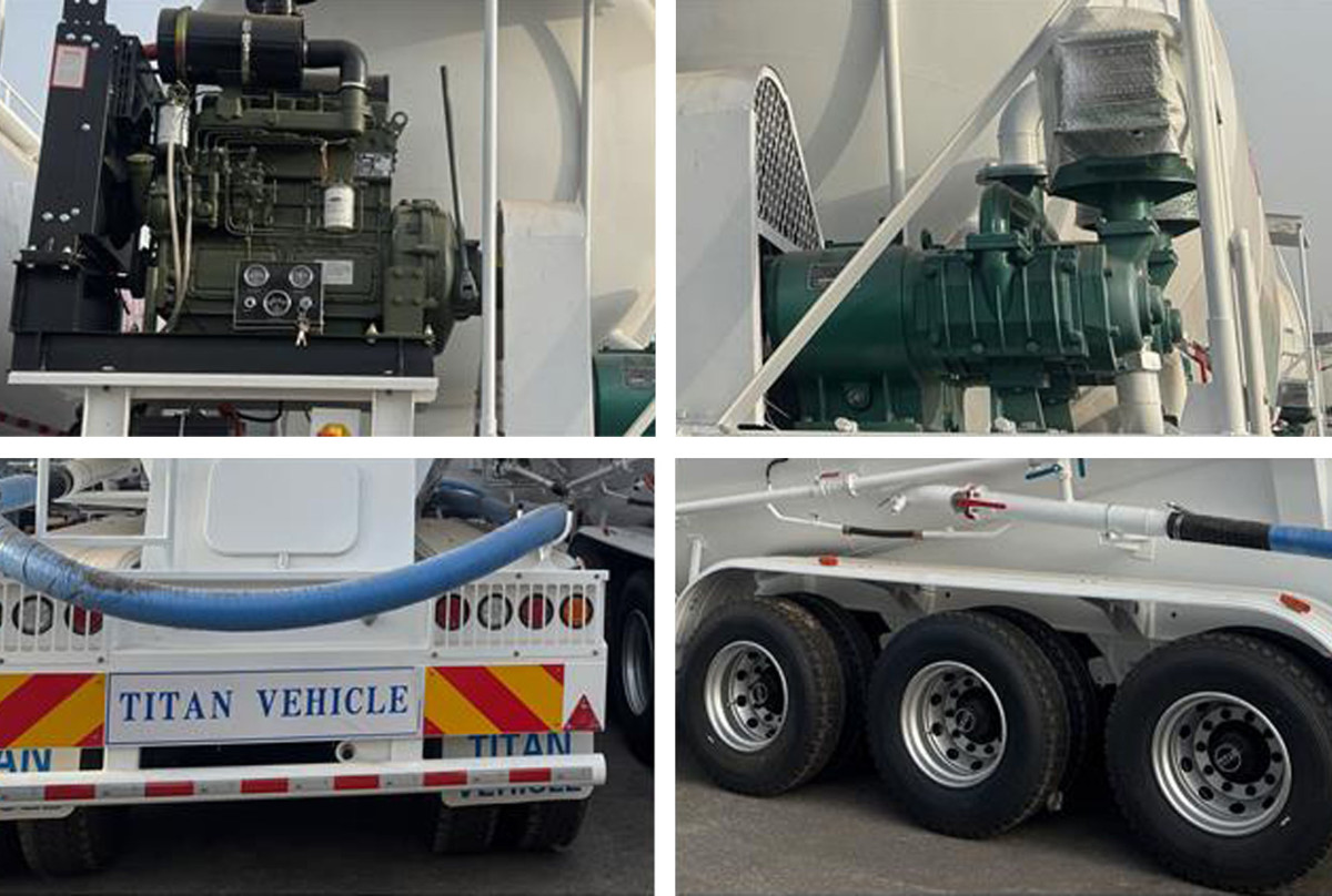 40CBM Bulk Cement Tanker Truck