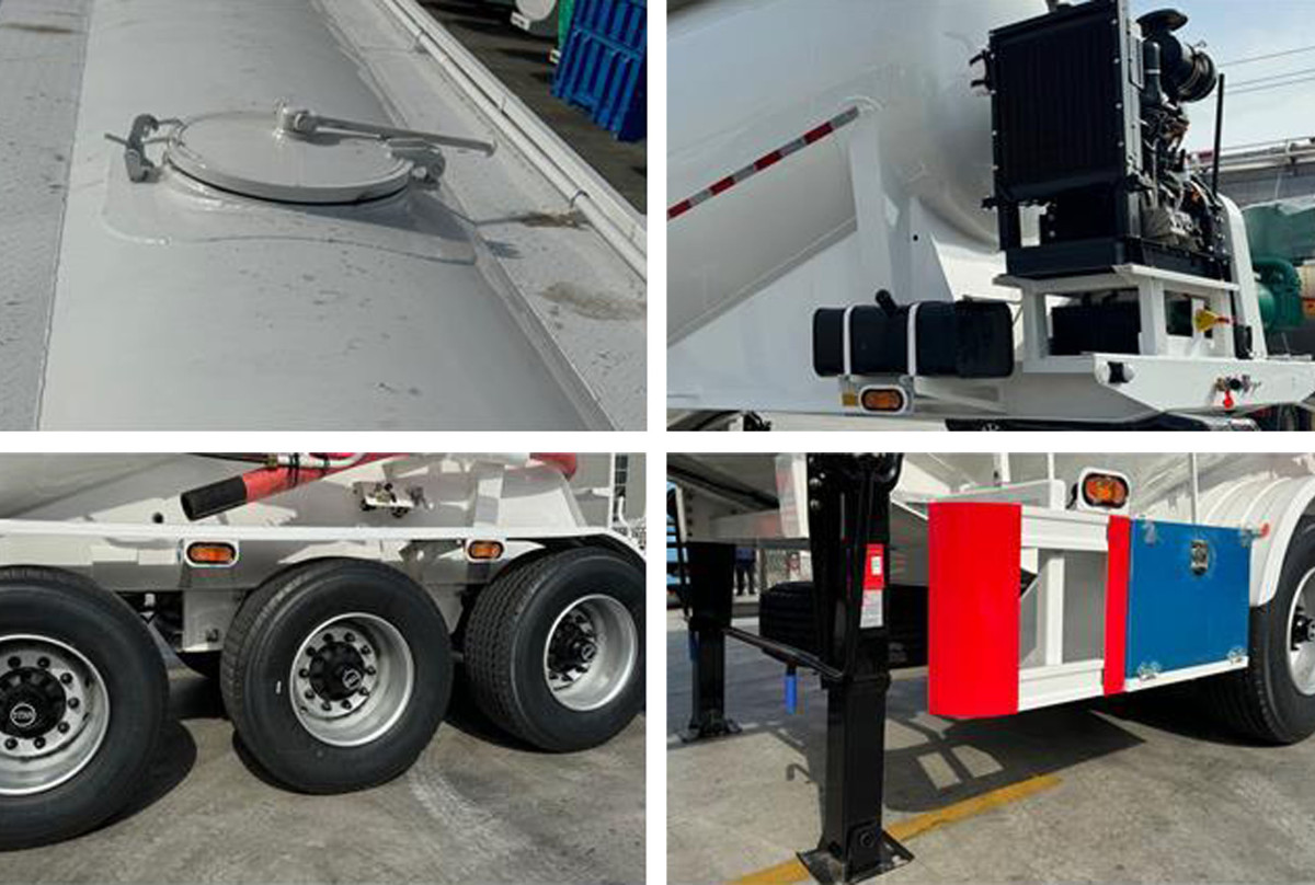 Cement Bulker Truck Trailer