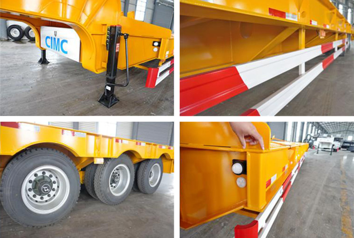 High-Quality Sturdy and Durable Low Flatbed Trailer