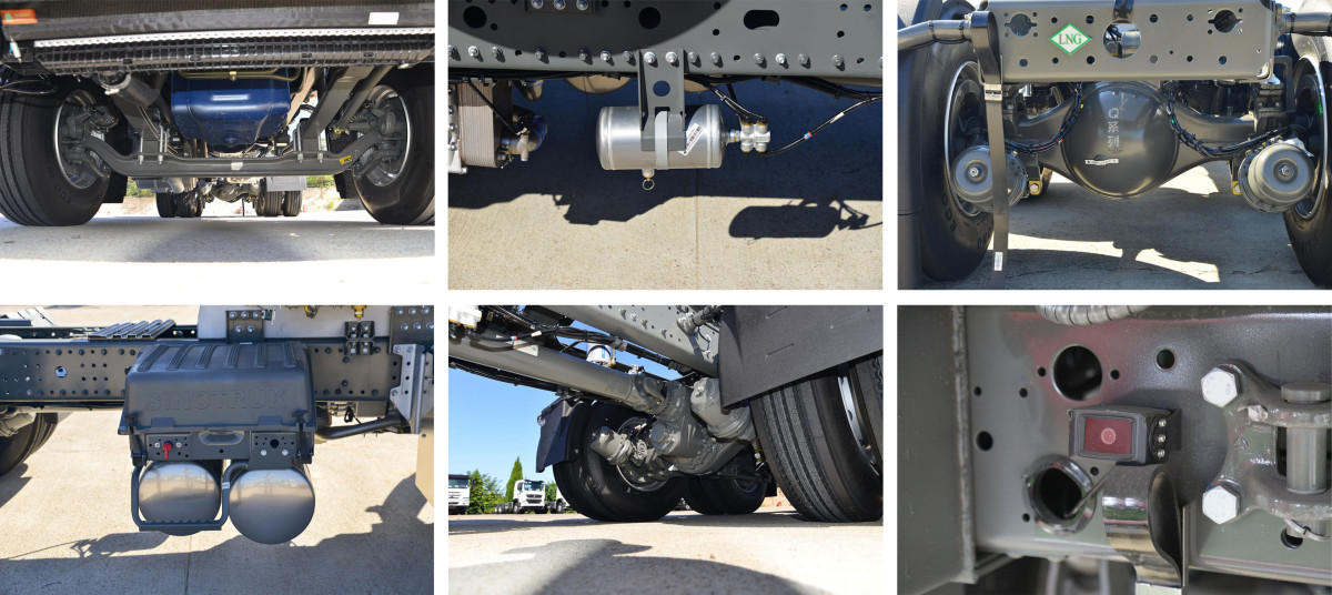 SINOTRUK HOWO TX7 Heavy-Duty Truck  480HP 6x4 Drive LNG Tractor