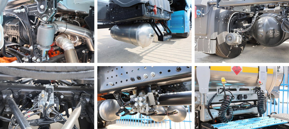 Auman GALAXUS 7 ZF 12-Speed 14.5L LNG 630HP 6x4 Drive AMT Automatic Transmission Tractor