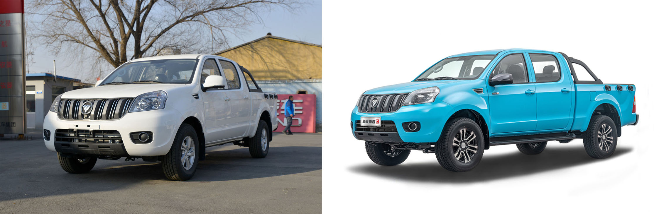 Foton Conqueror 3 Dual Cab 2.0T Diesel 163HP Two-Wheel Drive