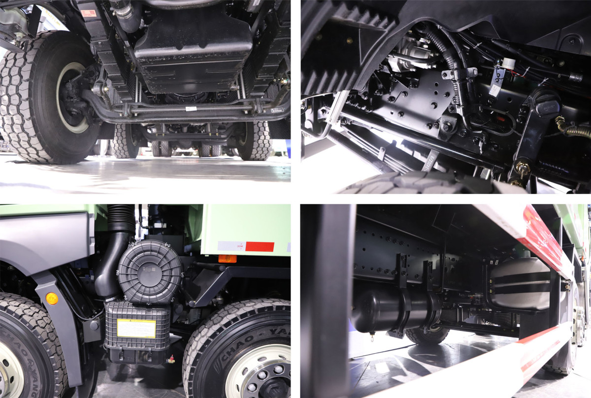 FAW J7 13.2L Diesel 640hp 8x4 drive 12-speed 8.5m Tipper/Dump truck