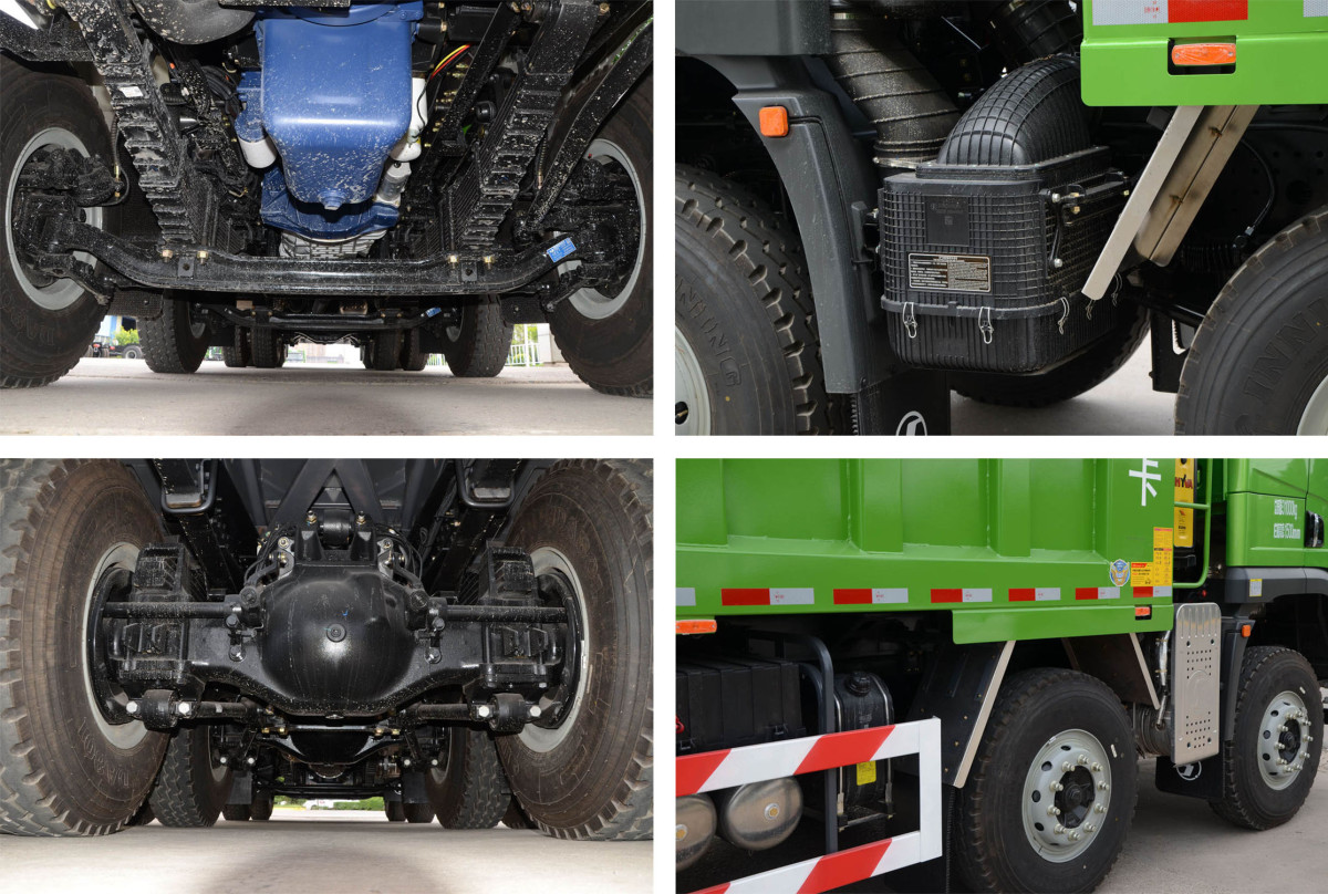 SHACMAN X5000 Heavy Truck 430hp 8x4 drive 7.6m Tipper/Dump truck