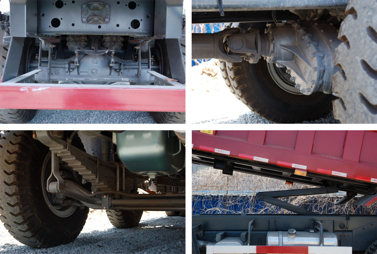 Sinotruk HOWO-7 336hp 8x4 drive 6.2m Tipper/Dump truck