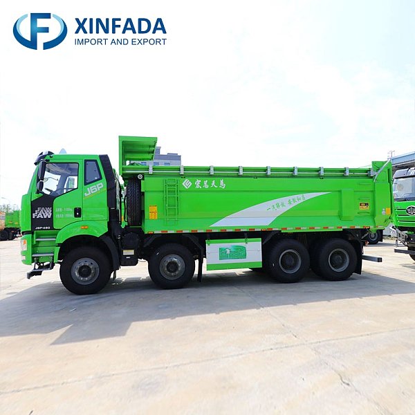 FAW New J6P Heavy Truck 460 horsepower 8x4 drive 6.5m Tipper/Dump truck