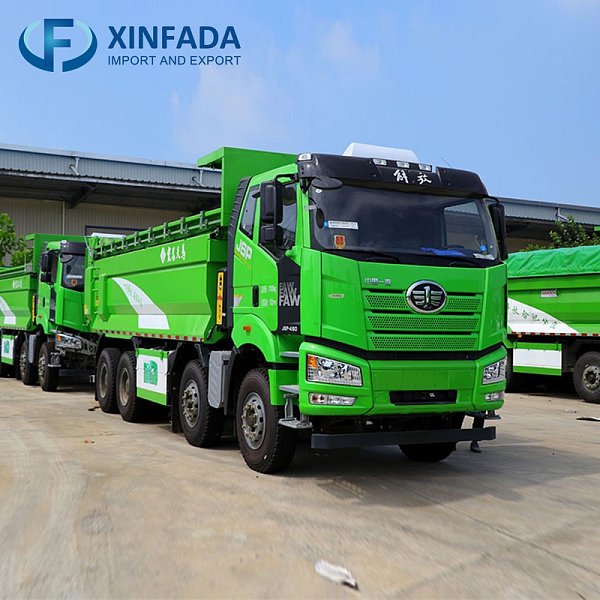 FAW New J6P Heavy Truck 460 horsepower 8x4 drive 6.5m Tipper/Dump truck