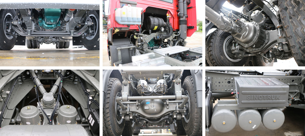 SINOTRUK HOWO 7 380 horsepower 6x4 drive 16 gears Tractor