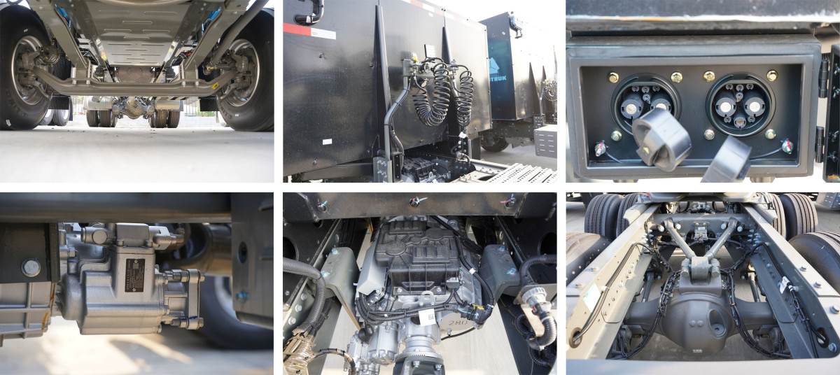 SINOTRUK HOWO TX EV 6x4 drive Pure Electric Tractor Unit CATL 400kWh