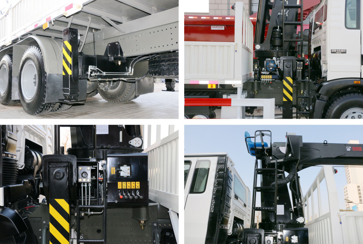 Sinotruk HOWO T5G 280HP 6x4 Drive Crane Truck