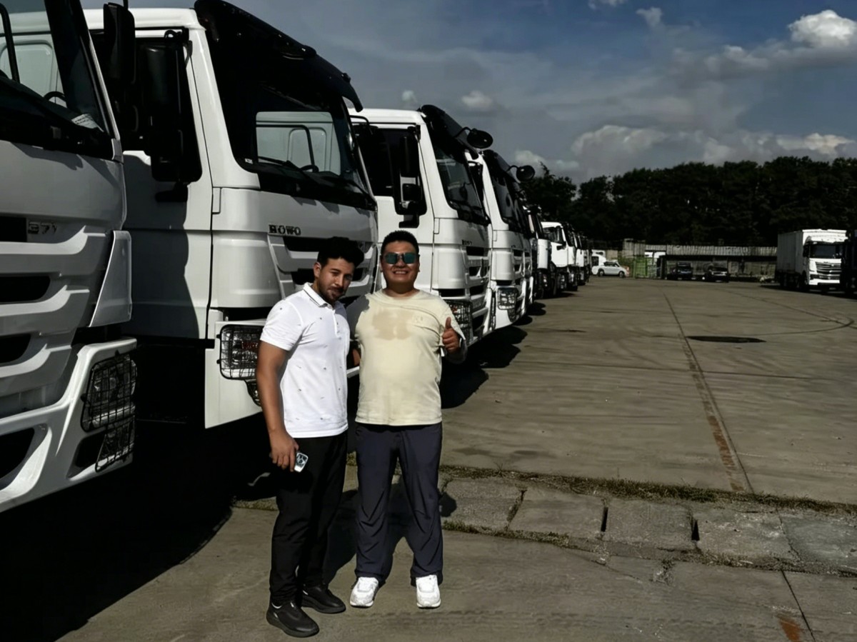 2 Angolan Client Purchases HOWO Trucks for Mining Transportation