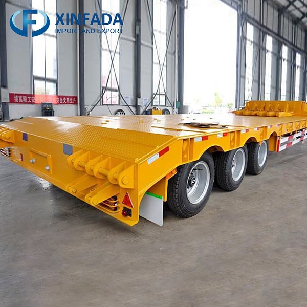 High-Quality Sturdy and Durable Low Flatbed Trailer