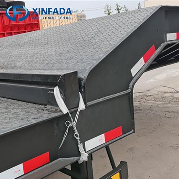 4 Axle Low Flatbed Trailer