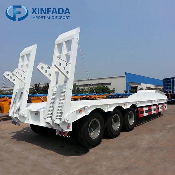 60 Tons Low Flatbed Trailer