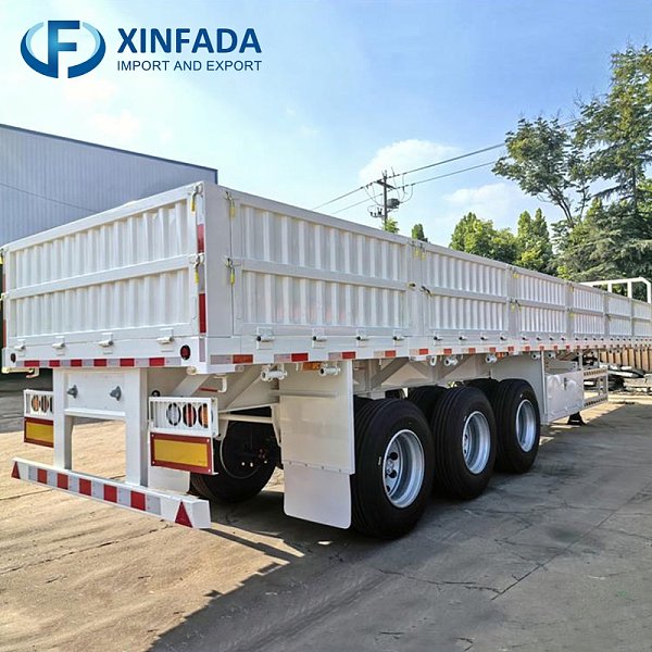 60-ton Sidewall Cargo Trailer