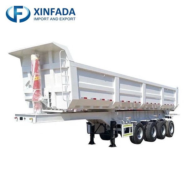 30-100 ton Three-Axle Dump Trailer