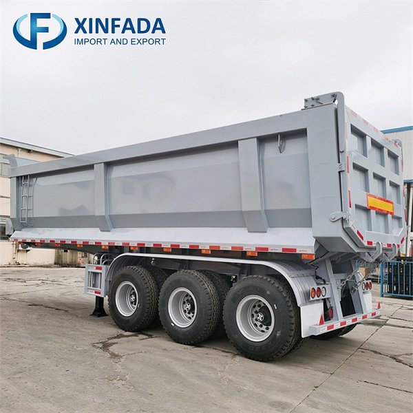 35cbm Semi Dump Trailer