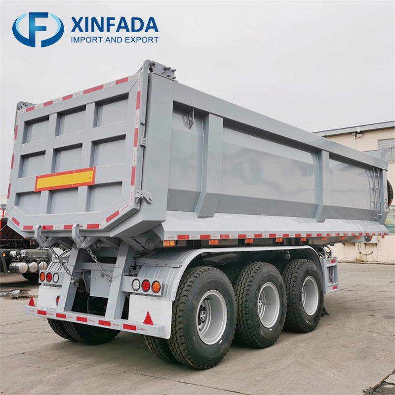35cbm Semi Dump Trailer