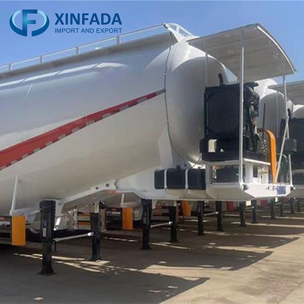 40-Cubic-Meter Self-Unloading Bulk Cement Trailer