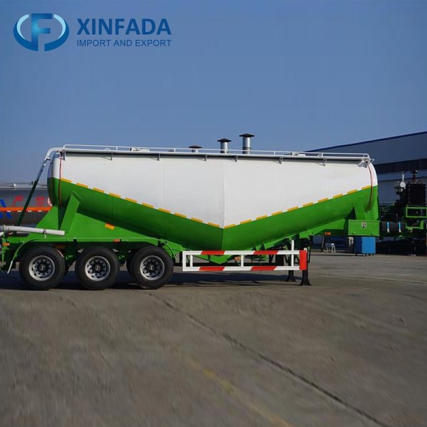 Short-Distance Braking Bulk Cement Trailer