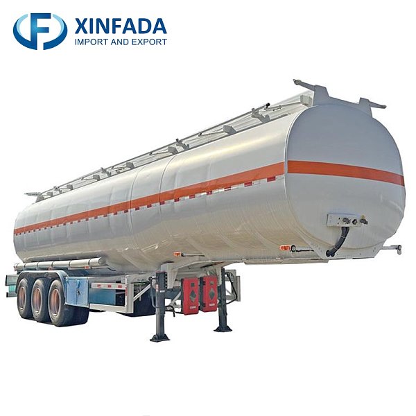 Semi-Trailer Aluminum Tanker Truck