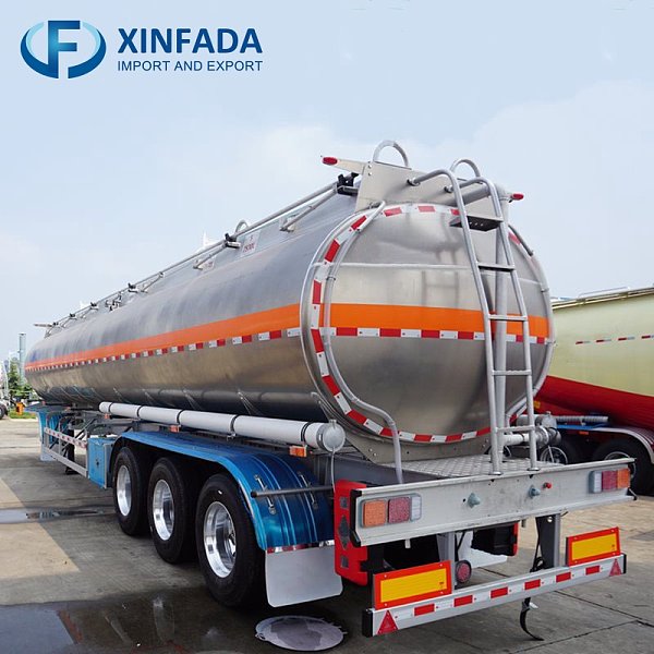 40CBM Aluminum Fuel Tanker Trailer
