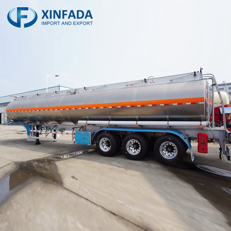 40CBM Aluminum Fuel Tanker Trailer