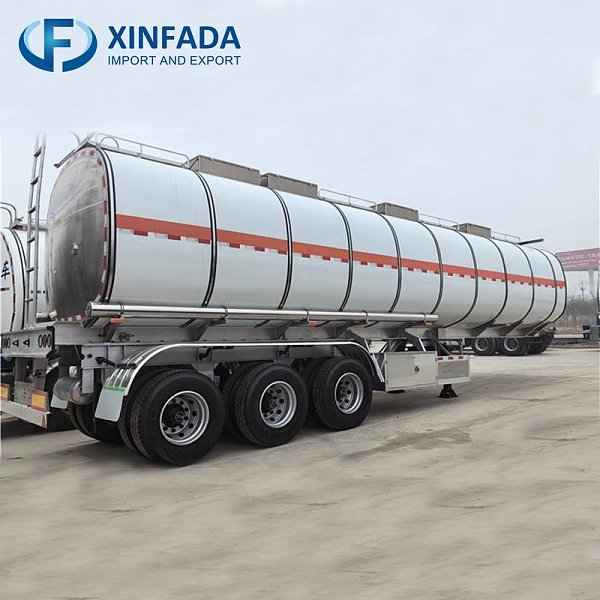 Corrosion Resistant Aluminum Tankers 45000 Liters