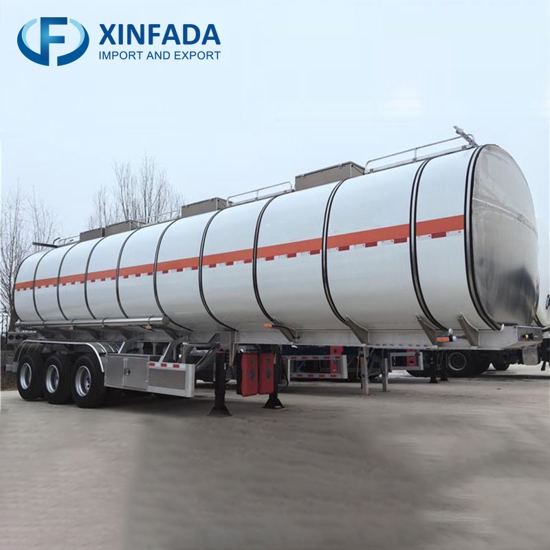 Corrosion Resistant Aluminum Tankers 45000 Liters