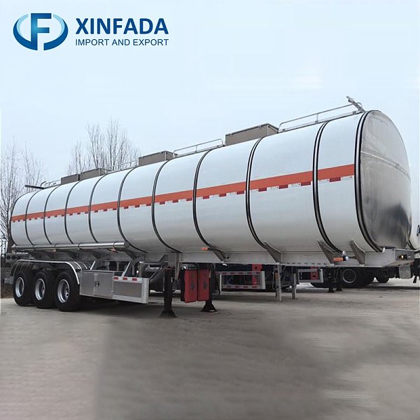 Corrosion Resistant Aluminum Tankers 45000 Liters