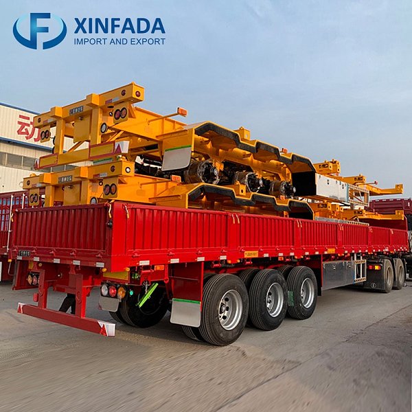 20-Foot Skeleton Semi-Trailer