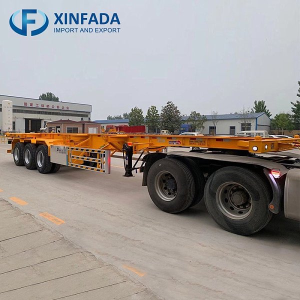 20-Foot Skeleton Semi-Trailer
