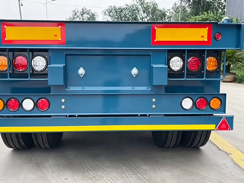 Guam Client Purchases Chinese 3-Axle Flatbed Trailers