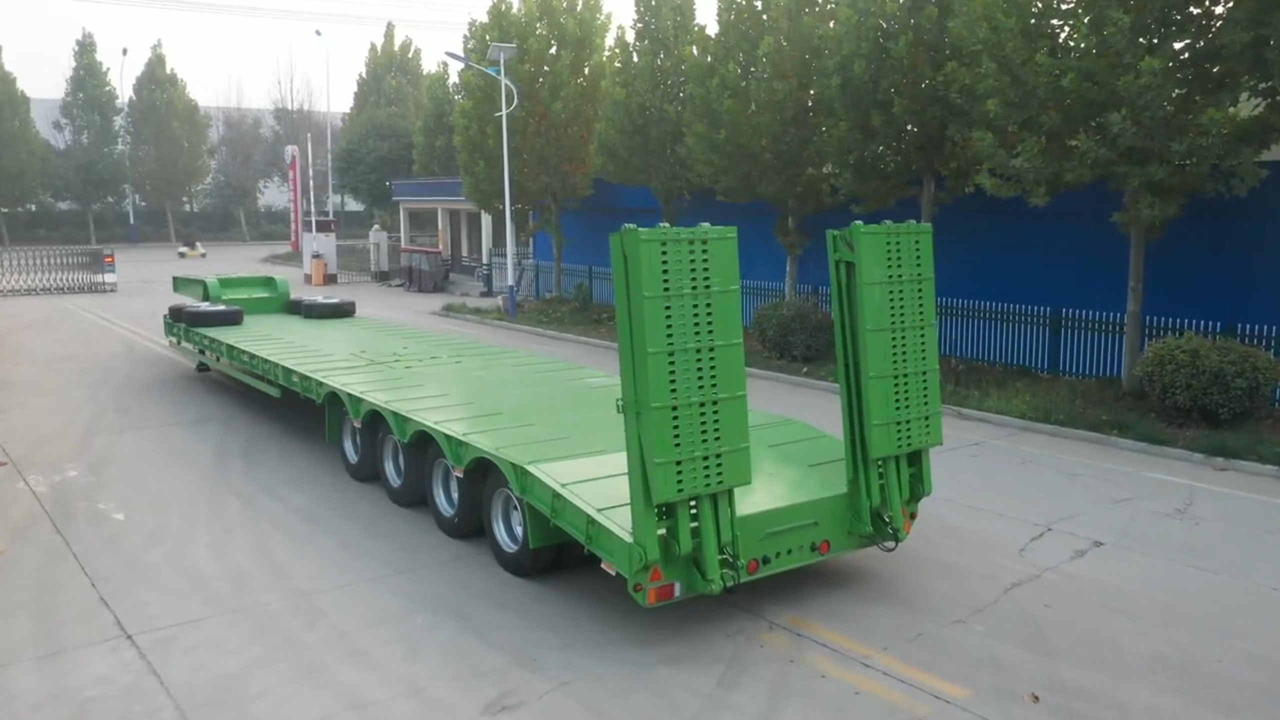Xinfada Import & Export Successfully Delivers 3-Axle Low-Bed Semi-Trailer Order to Nigerian Client Xinfada Import & Export Successfully Delivers 3-Axle Low-Bed Semi-Trailer Order to Nigerian Client