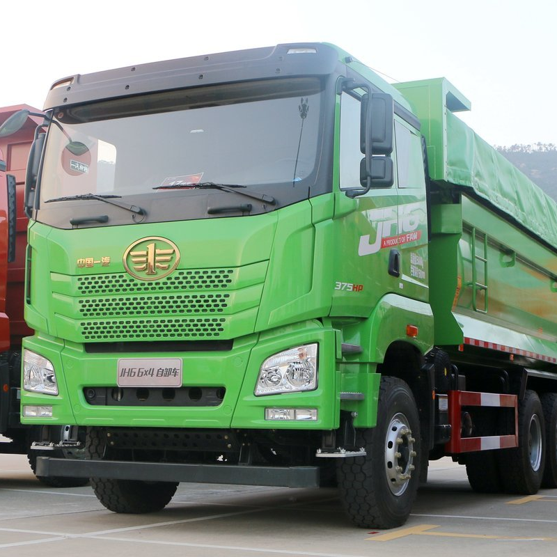 Camion benne bas de gamme FAW JH6 6X4 10 roues 375 ch à vendre