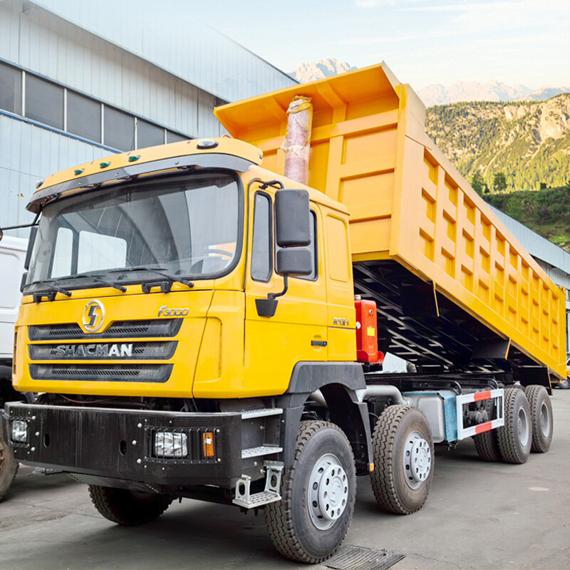 Camion benne China Shacman F3000 8X4 40 tonnes 50 tonnes 12 roues