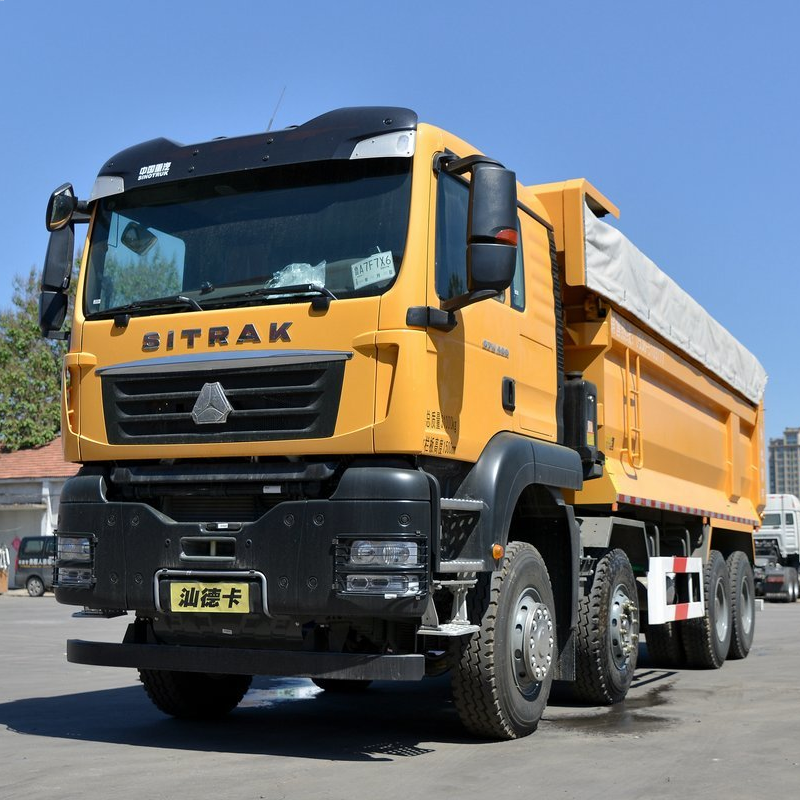 2023 Sinotruk SITRAK G7W 400 ch 8X4 6,8 m camion à benne basculante