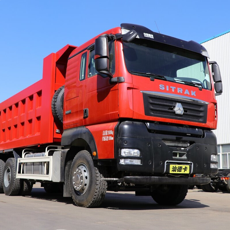 Camion benne diesel Sinotruk Sitrak G7 400 ch Camion benne 6*4 en stock