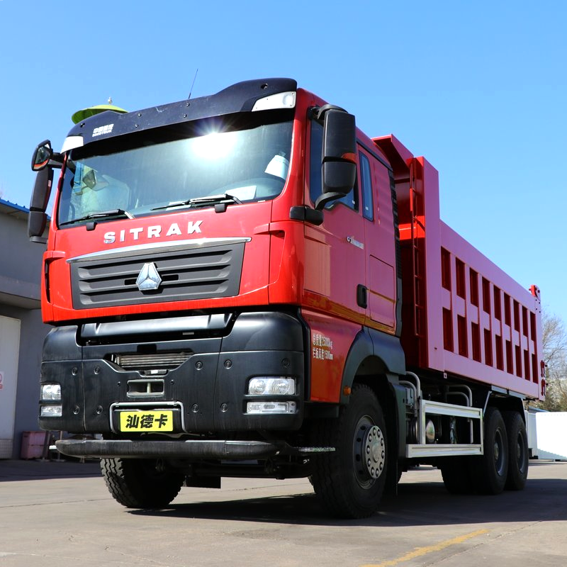 Camion benne diesel Sinotruk Sitrak G7 400 ch Camion benne 6*4 en stock